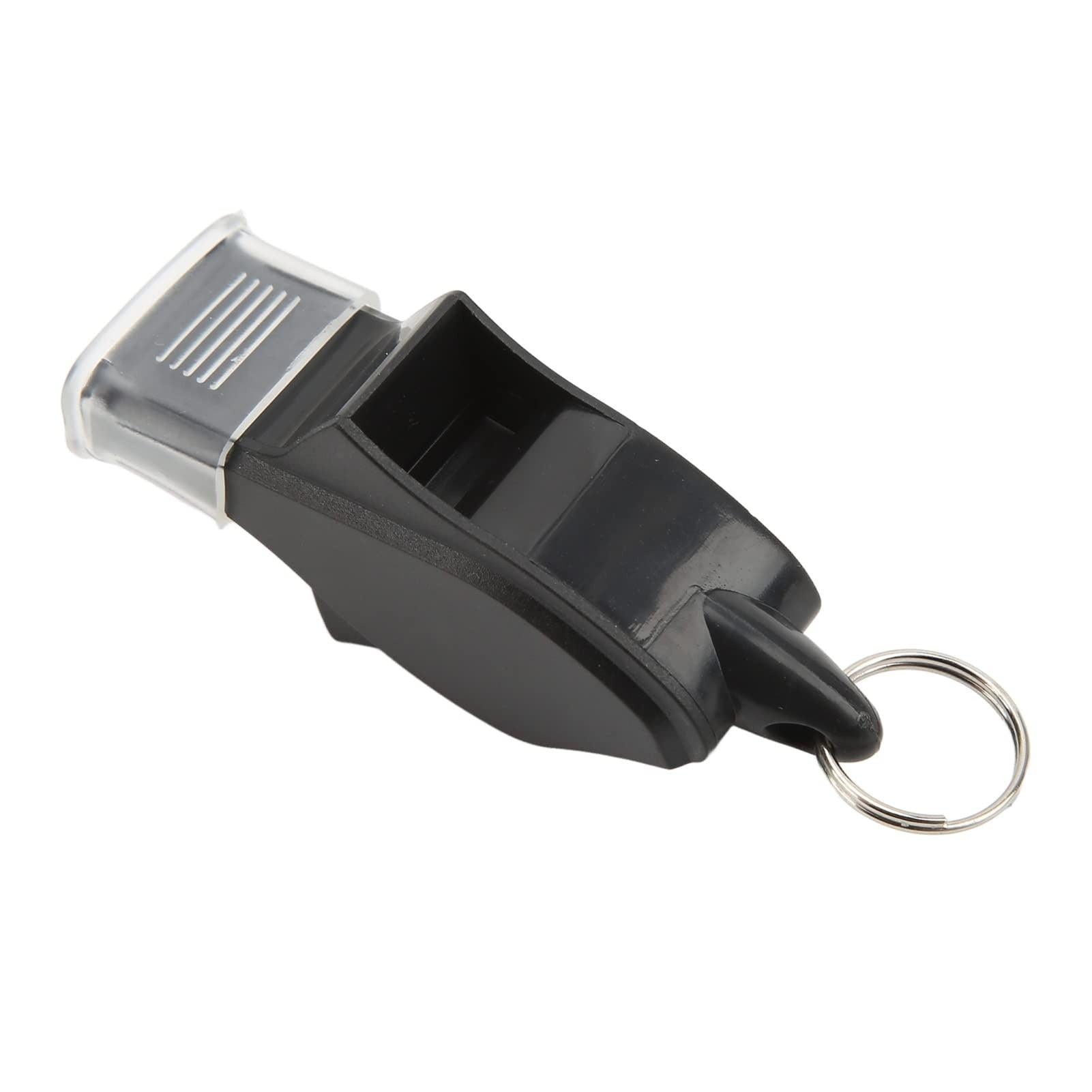 100 Pack Pea-less Plastic Whistles with Lanyards, Loud Crisp Sound Sports Whistle for Coaches, Referees & Officials, Durable Lightweight Outdoor Training Equipment.