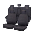 Seat Covers for ISUZU D-MAX 06/2012 - ON DUAL CAB CHASSIS UTILITY FR CHARCOAL ALL TERRAIN.