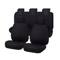 Seat Covers for MAZDA BT-50 B22P/Q-B32P/Q UP SERIES 10/2011 ? 08/2015 DUAL CAB FR BLACK CHALLENGER.