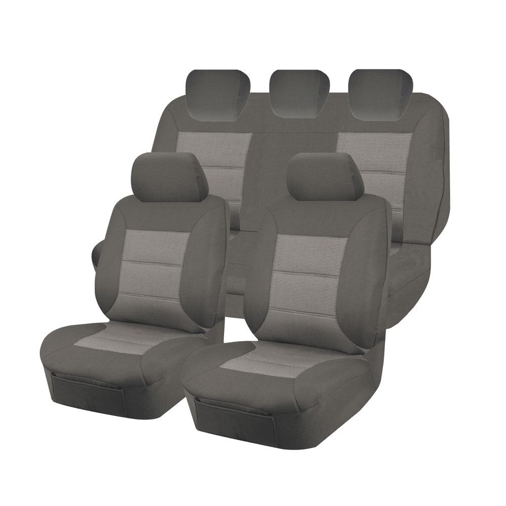 Seat Covers for MAZDA BT-50 B22P/Q-B32P/Q UP SERIES 10/2011 ? 08/2015 DUAL CAB FR GREY PREMIUM.