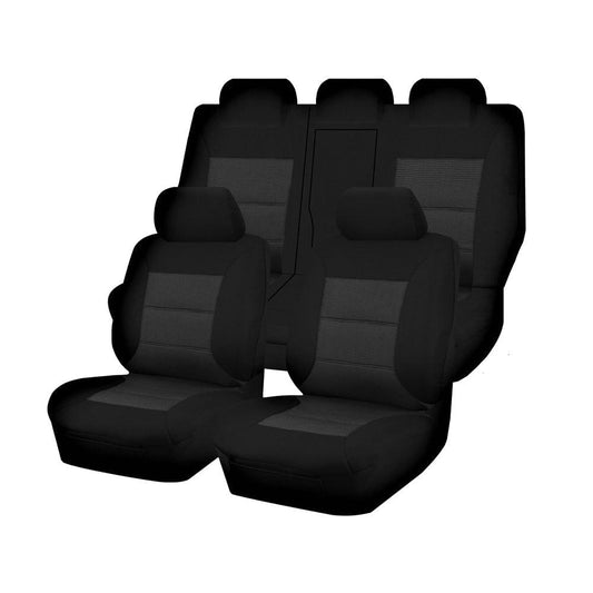 Premium Jacquard Seat Covers - For Mitsubishi Outlander Zj-Zk-Zl Series (2012-July/2021).