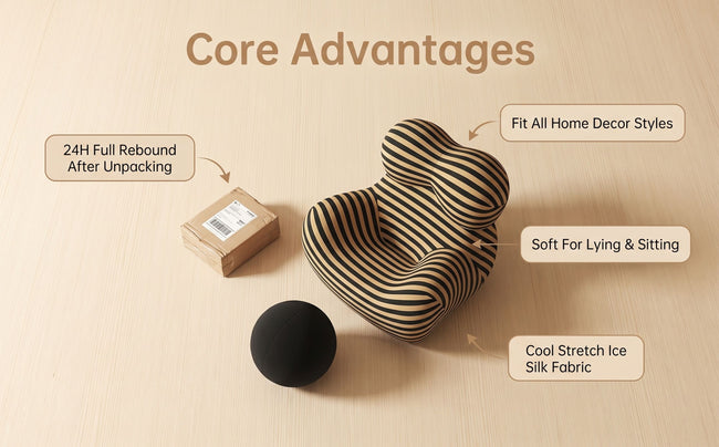Compressed Lazy Sofa Main Image