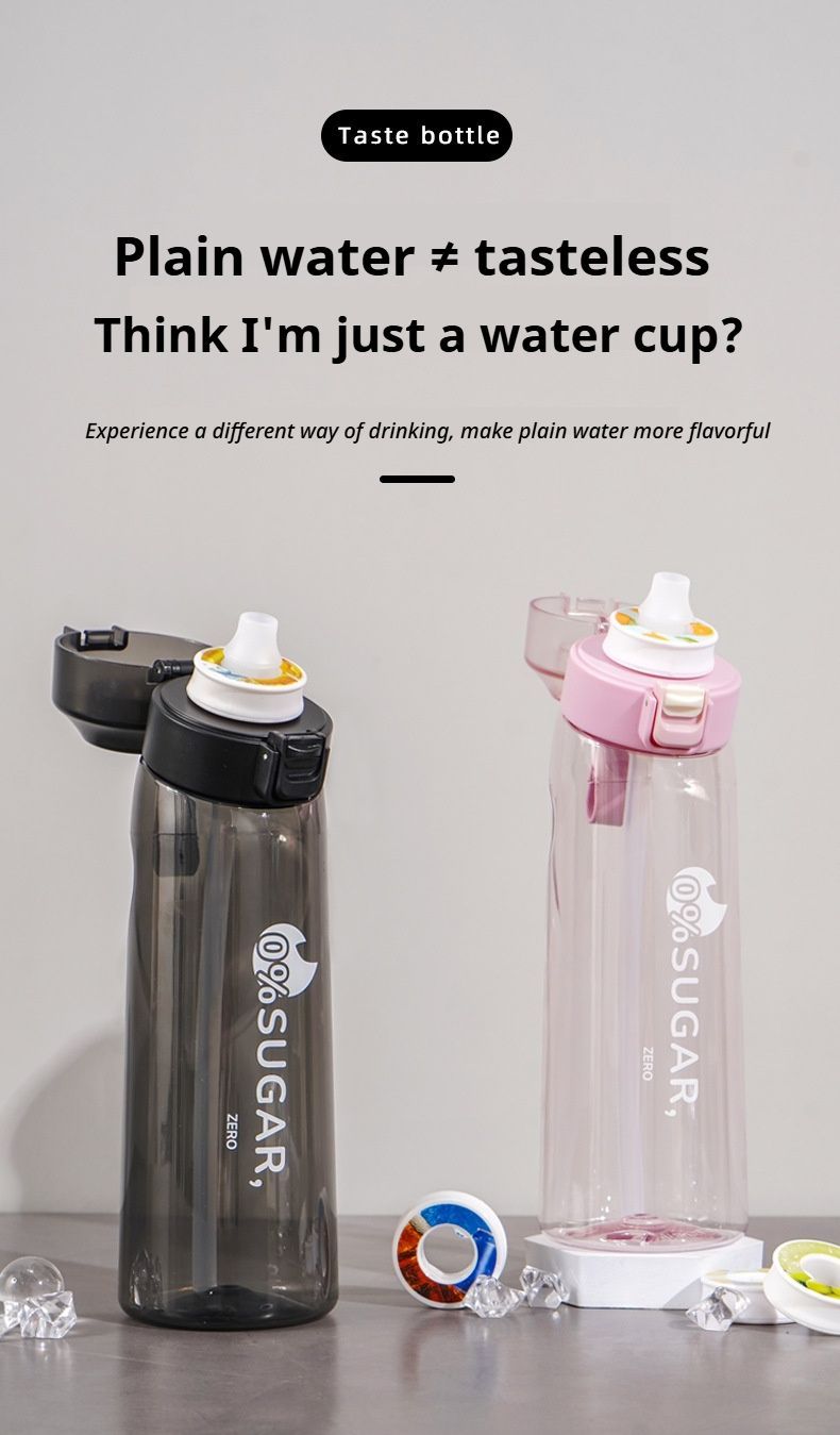 0 Sugar 0 Calorie Scented Water Bottle Pink