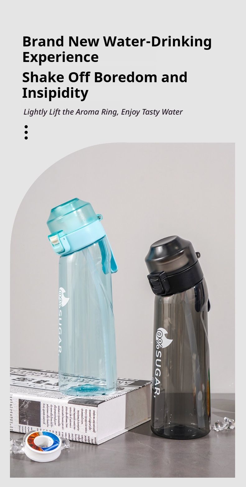 0 Sugar 0 Calorie Scented Water Bottle Pink