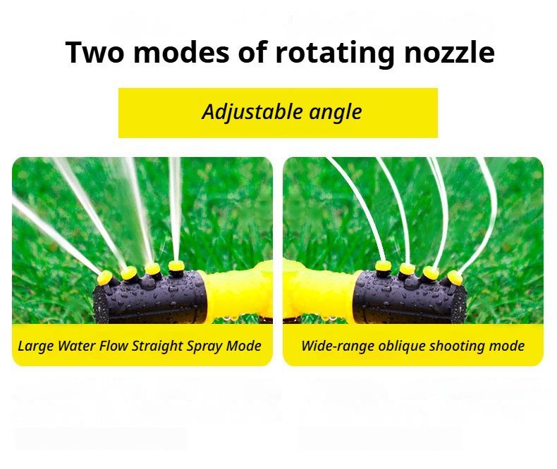 1SetSprinkler(Base+Trident)-Yellow
