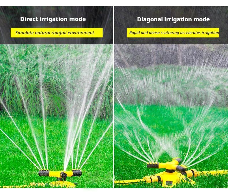 1SetSprinkler(Base+Trident)-Yellow