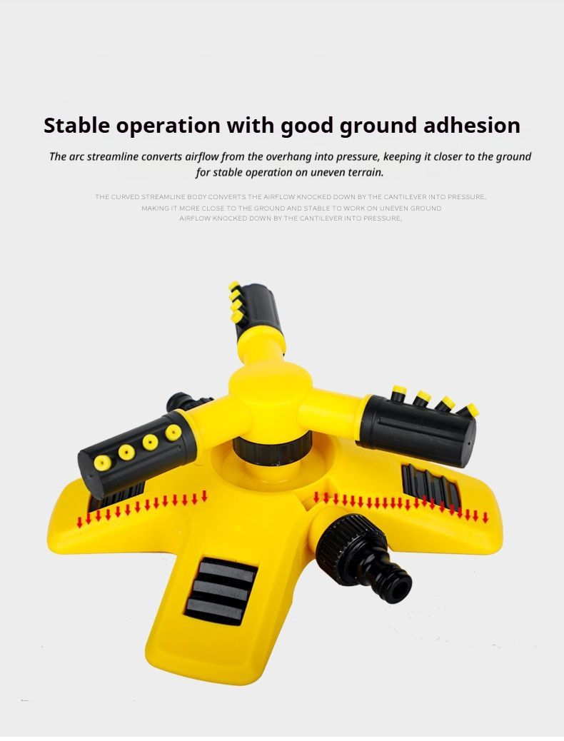 1SetSprinkler(Base+Trident)-Yellow