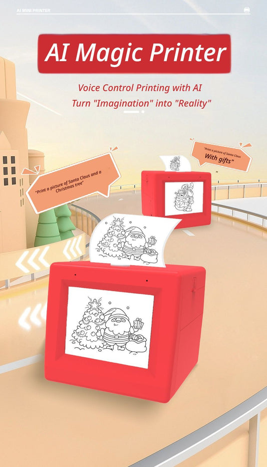 AI printer Comes with one 5 metre roll of thermal paper as standard