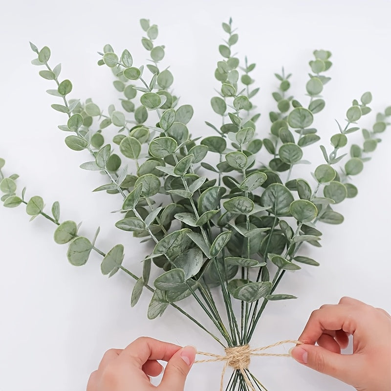 Artificial-flower-8-leaf-long-pointed-leaf-1stem-28cm