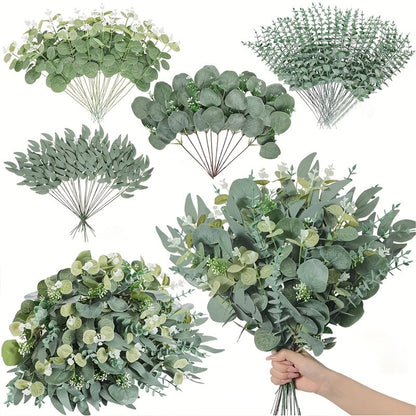 Artificial-flower-Small-4-pointed-leaf-38cm-per-piece