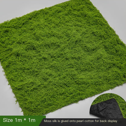 diy artificial moss lawn-Dark Green Filamentous Moss 100g