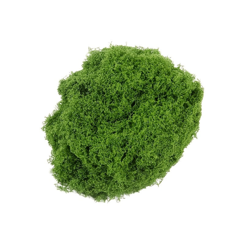 diy artificial moss lawn-Dark Green Filamentous Moss 200g