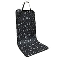 PetBlackBonePrintCarMat