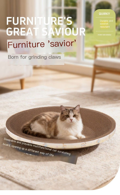 CatRoundPaw-ShapedLitterBox-Diameter:45cm(ThinStyle)
