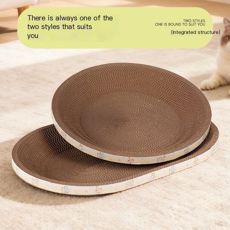 CatScratcher,OvalShape,MediumSize47x32-ThinStyle