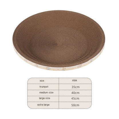 CatScratcher,OvalShape,MediumSize47x32-ThinStyle