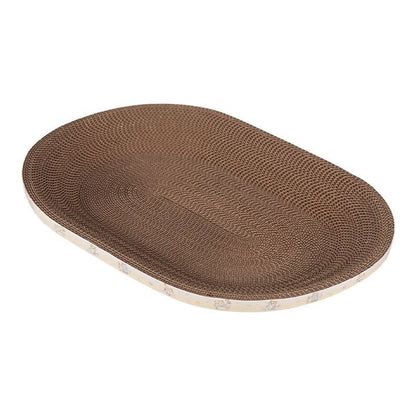 CatScratcher,OvalShape,MediumSize47x32-ThinStyle