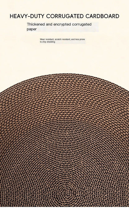 CatScratcher,OvalShape,MediumSize47x32-ThinStyle