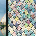 Coloured crystal grid 50*100cm
