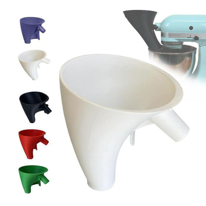 Flour Hopper Vertical Mixer - Large Black.