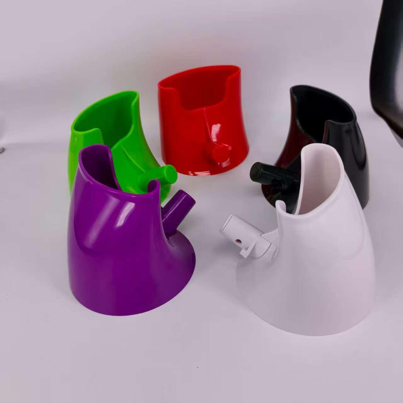 Flour Hopper Vertical Mixer - Large Black.
