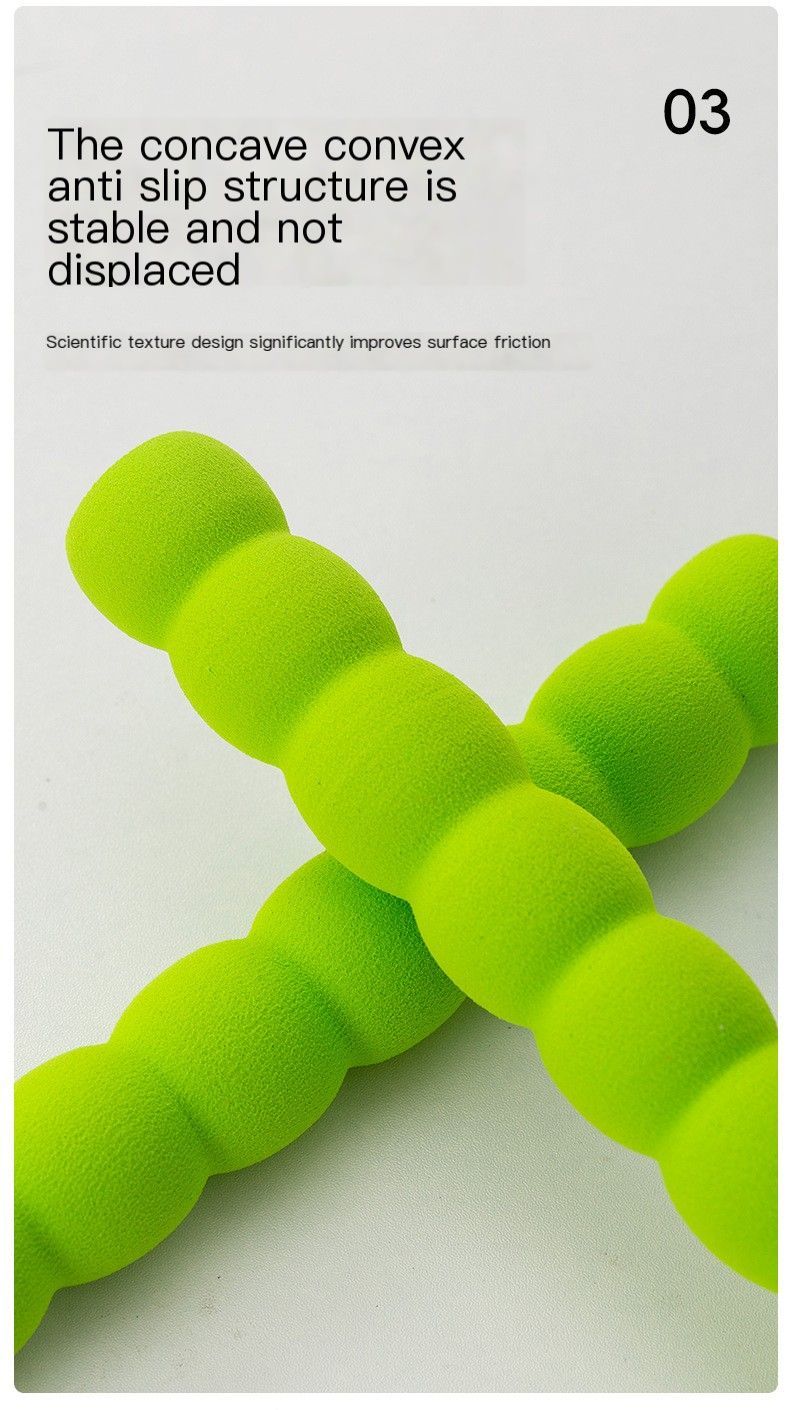 Foaming pipe-Blue-green