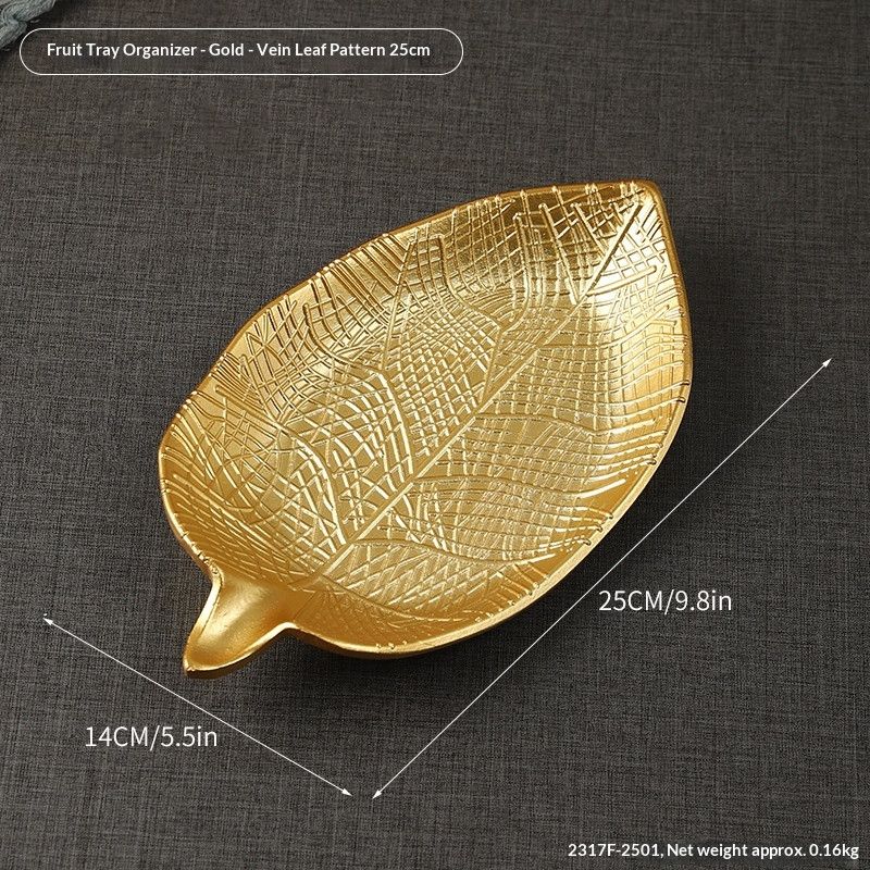 2317F-2401-Gold--PhilodendronLeaf24cm
