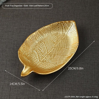 2317F-2401-Gold--PhilodendronLeaf24cm