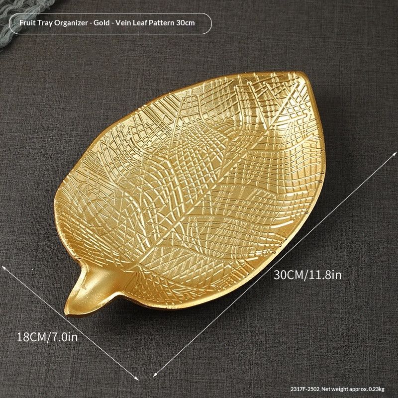 2317F-2401-Gold--PhilodendronLeaf24cm