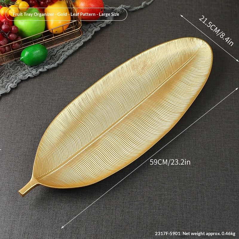 2317F-2401-Gold--PhilodendronLeaf24cm