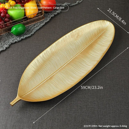 2317F-2401-Gold--PhilodendronLeaf24cm