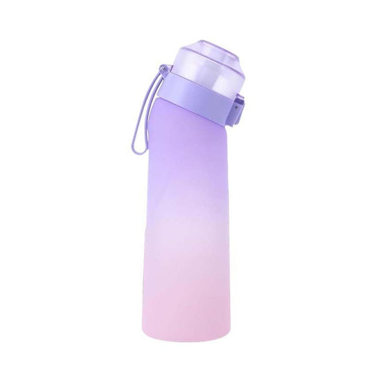 Gradient of pink and blue 0 Sugar 0 Calorie Scented Water Bottle