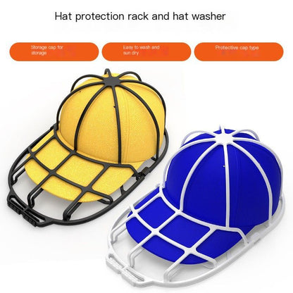 Hat protection frame-White
