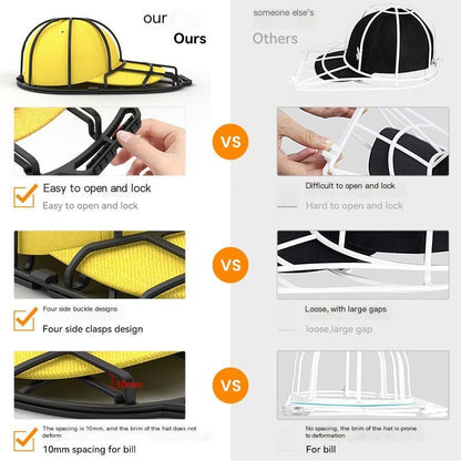 Hat protection frame-White