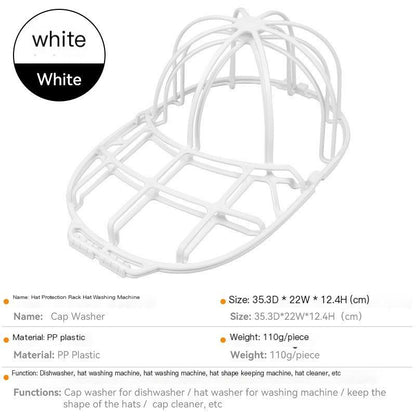 Hat protection frame-White