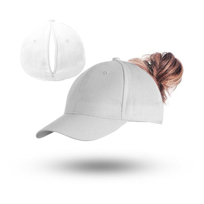 Magnetic Ponytail Cap Green