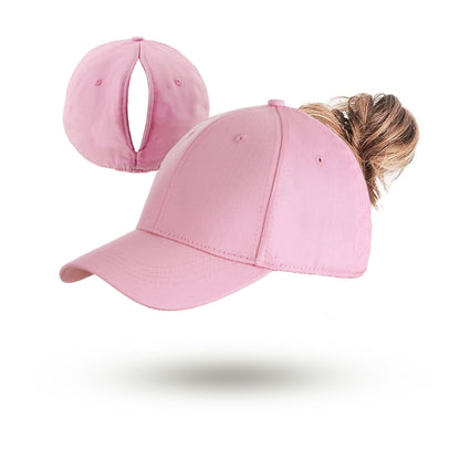 Magnetic Ponytail Cap Green