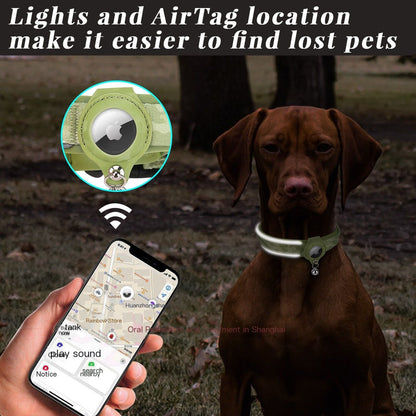 Pet positioning collar-Camo Green 1Pair1-M-without locator
