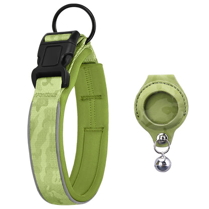 Pet positioning collar-Heart Green 1Pair2-M-without locator