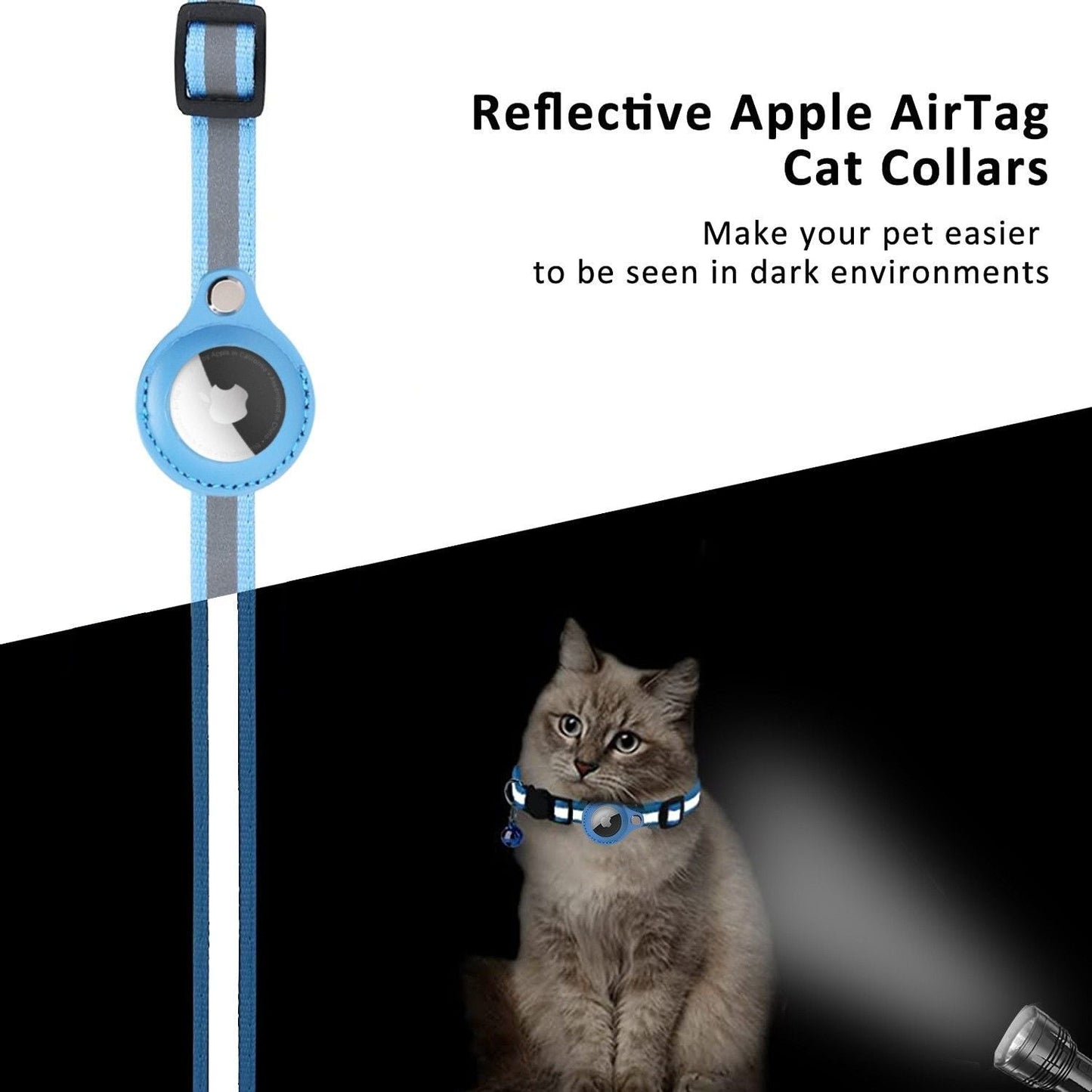 Pet positioning neck collar-Black