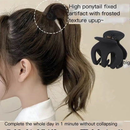 Pumpkin clasp hairpin accessory-Sandedbrown