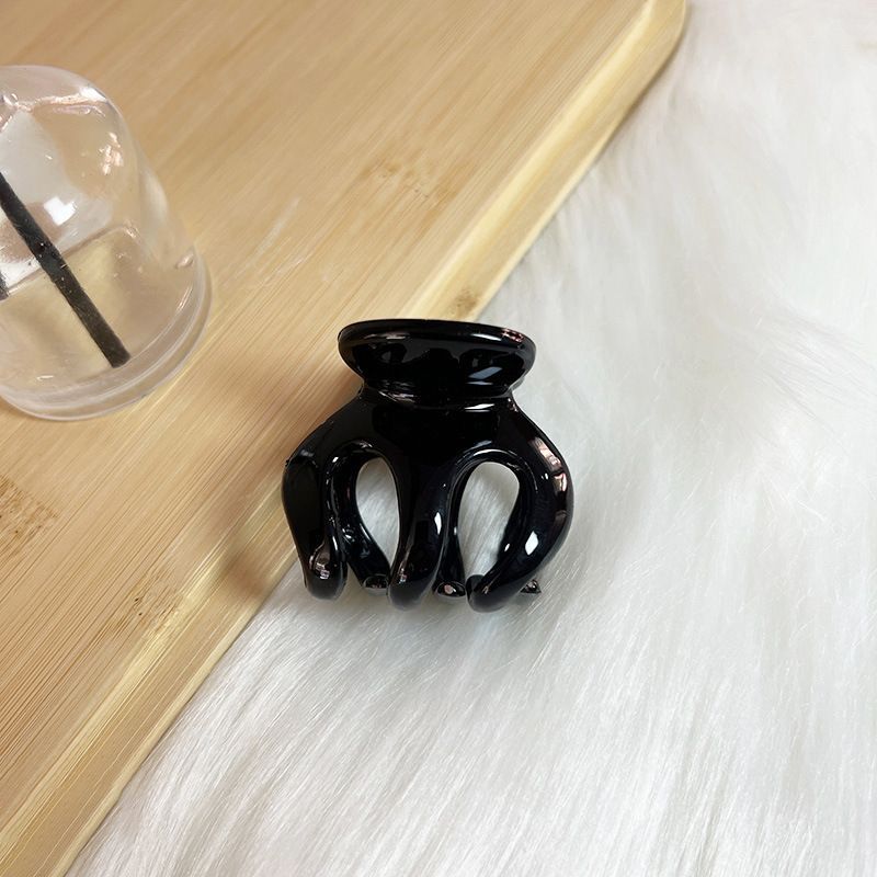 Pumpkin clasp hairpin accessory-Sandedbrown