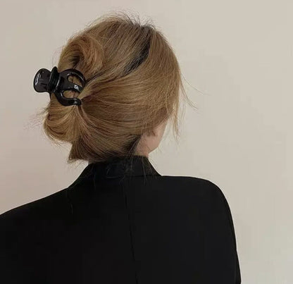 Pumpkin clasp hairpin accessory-Sandedbrown