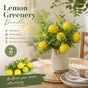 7 Head Herb Lemon Stem Style B Kitchen Window Decor 2 Pack