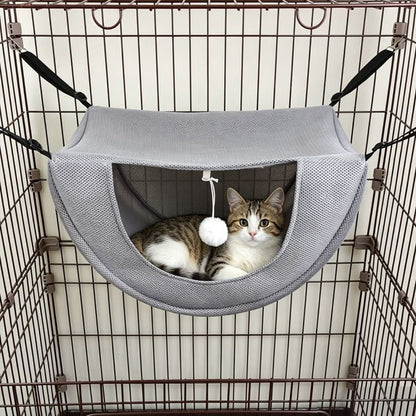 Cat Cage Hammock - Grey 47×38×28cm