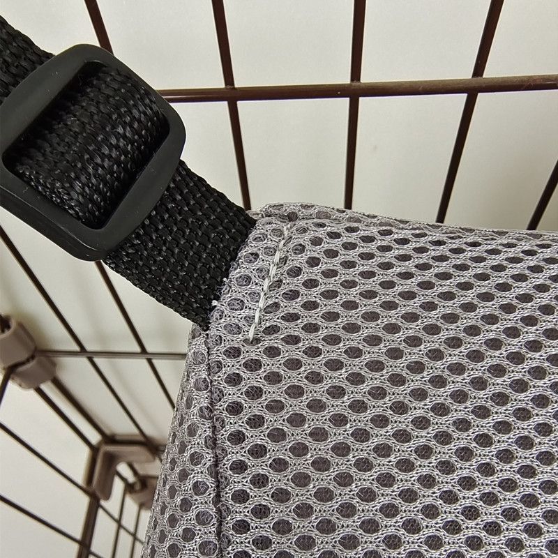 2 Pcs Cat Cage Hammock - Grey  35×27×20cm