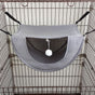 2 Pcs Cat Cage Hammock - Grey 47×38×28cm