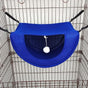 2 Pcs Cat Cage Hammock - Blue 47×38×28cm