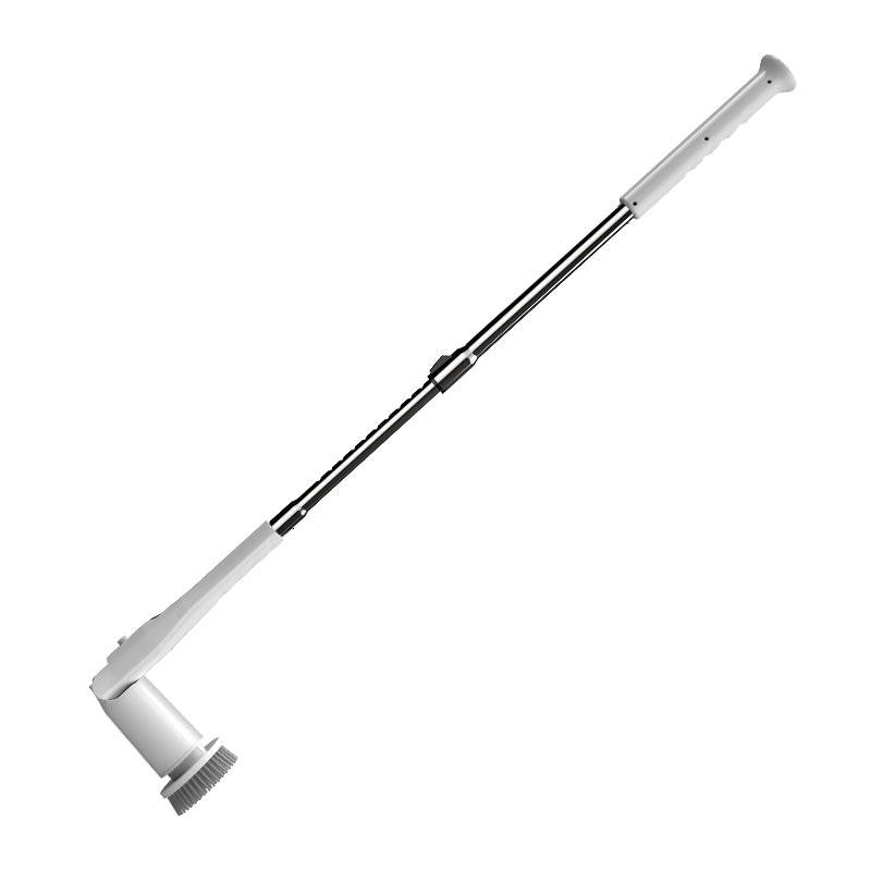 Electric Spin Scrubber Power Shower Cleaning Brush with Extendable Handle & 8 Brush Heads for Bathtub Tile Grout Kitchen Window and Floor.