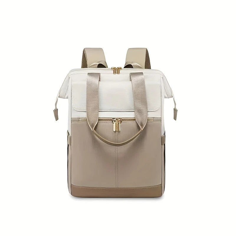 BLACK Korean-style Fashion Compact Backpack, Multi-functional & Large Capacity, Lightweight & Easy to Carry, Fits Daily Commute, Lunch Outings, and Short Trips.